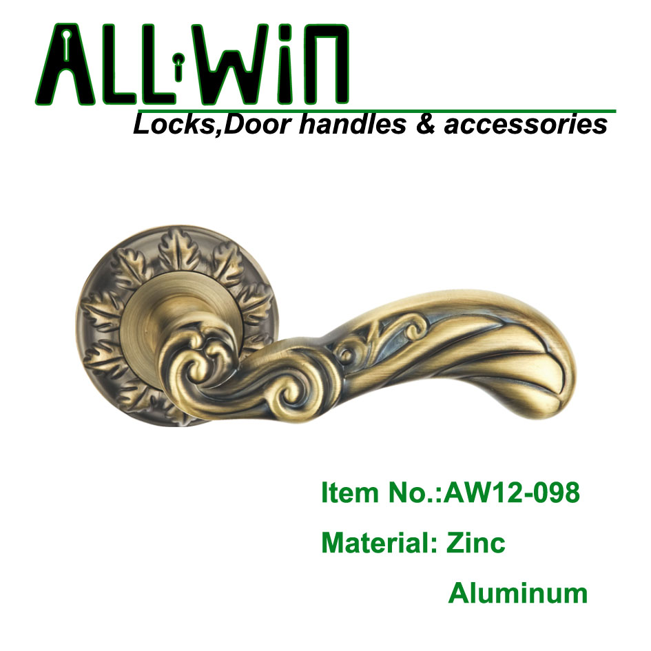 AW12-098 Cheap Zinc Ancient Door Handle