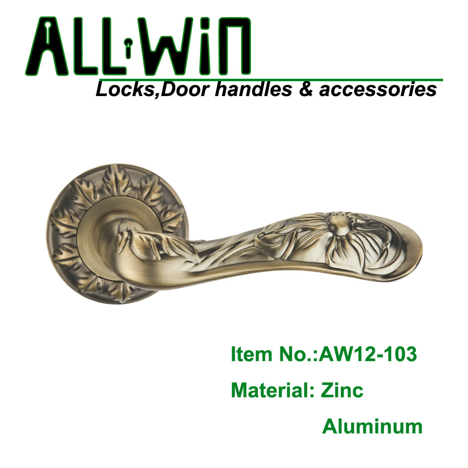 AW12-103 Ancient Door Lever Handle