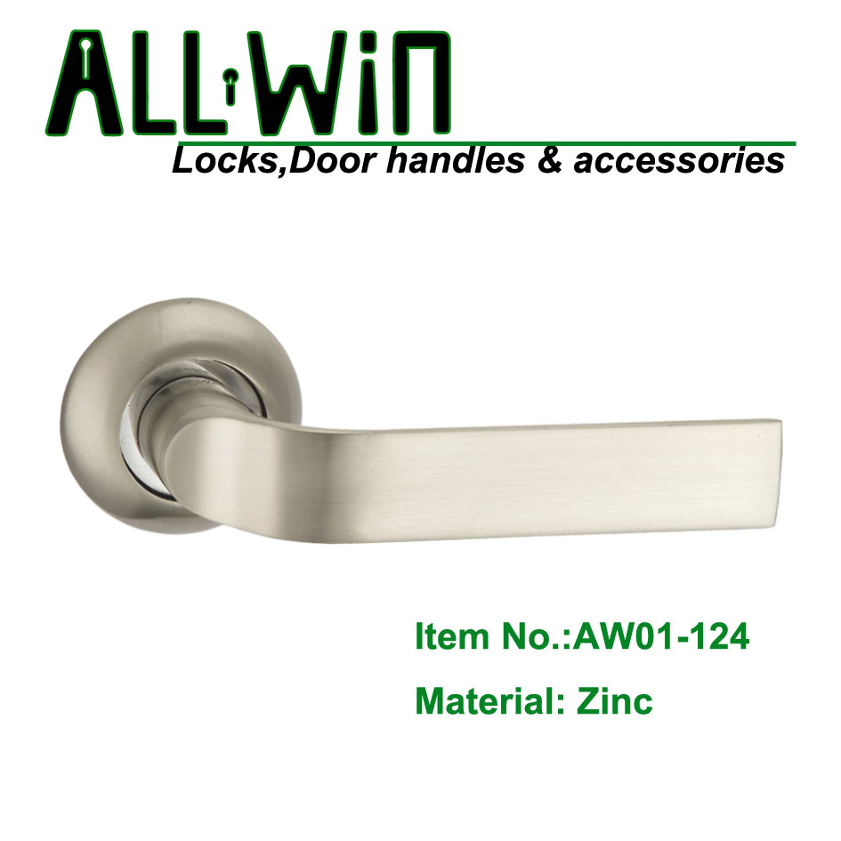 AW01-124 Simple Modern Door Lever Handle