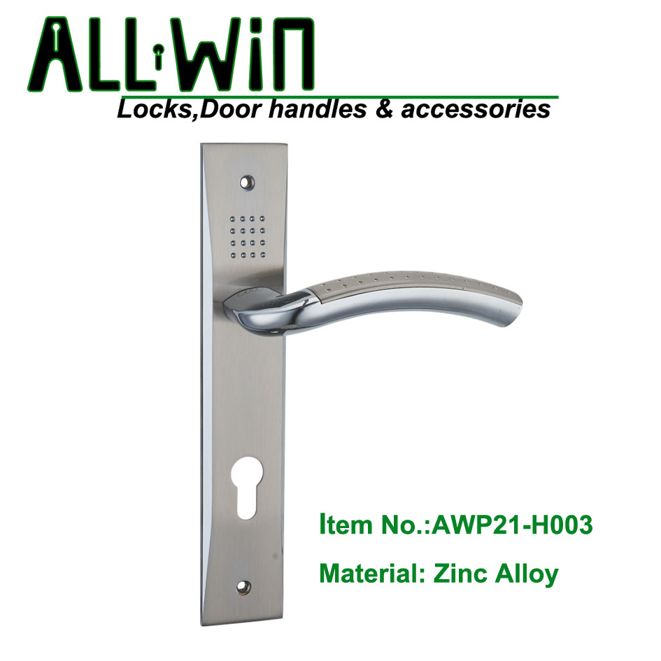 AWP21-H003 Hottest Door Handle on Plate