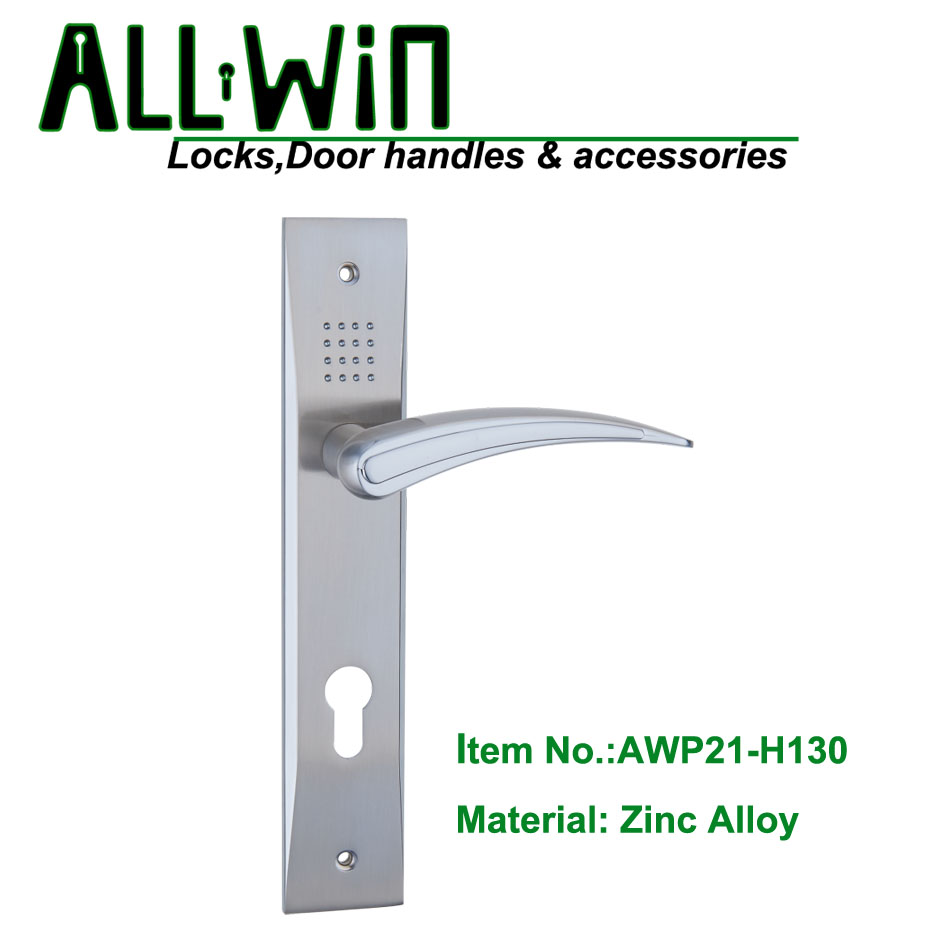 AWP21-H130 Hot Sell Door Handle on Plate