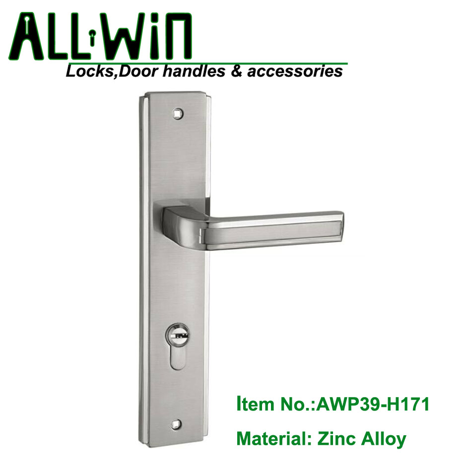 AWP39-H171 Vietam Zinc Door Handle On Panel