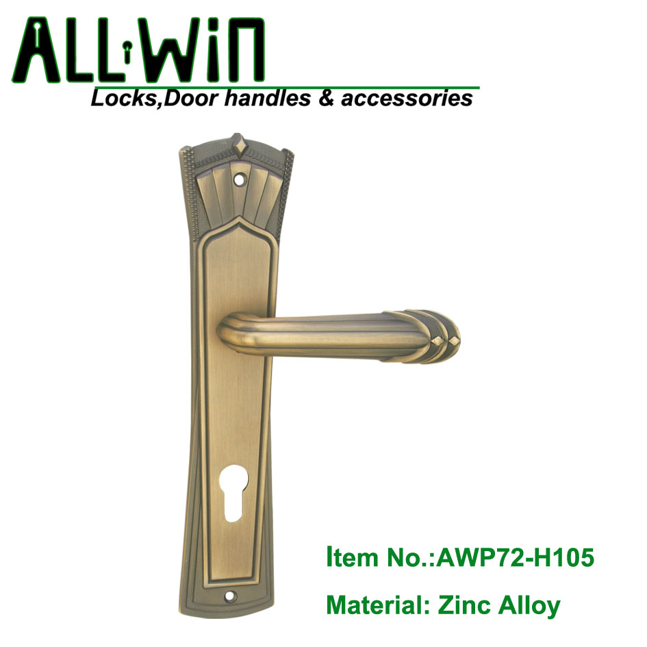AWP72-H105 Hottest Ancient Door Handle on Panel
