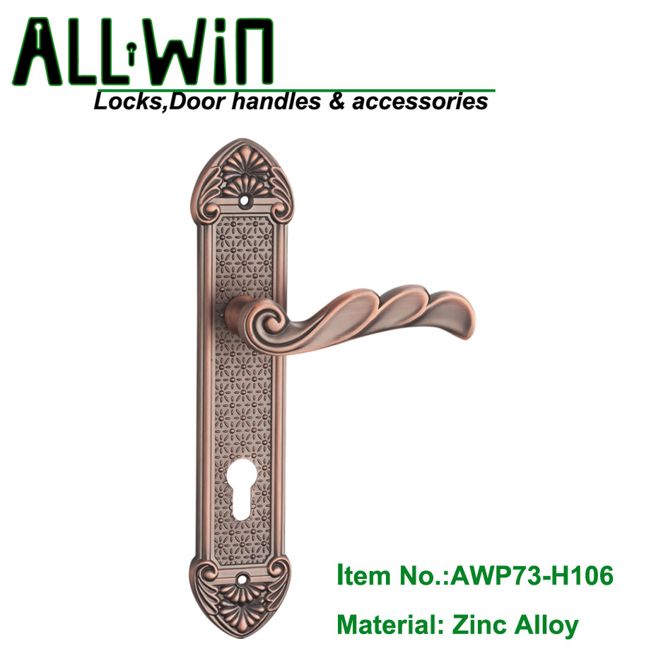 AWP73-H106 Most Popular Ancient Door Handle on Panel