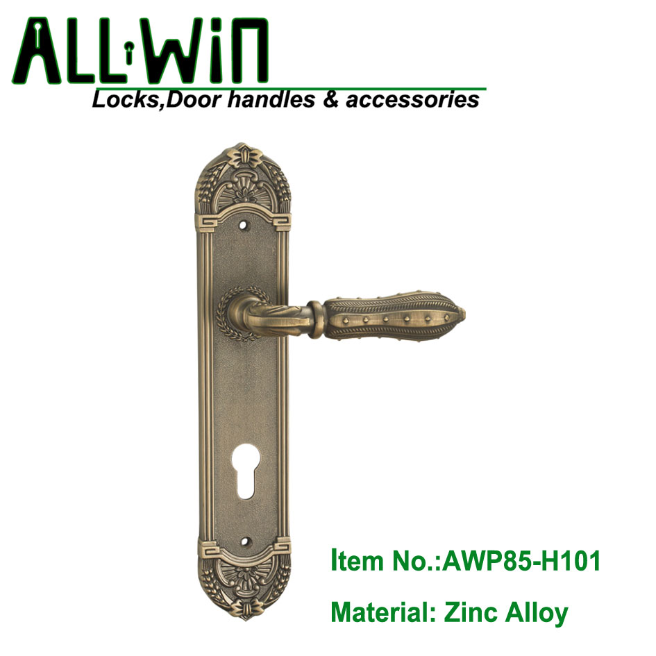 AWP85-H101 Ancient Anti-theft Panel Door Handle Lock