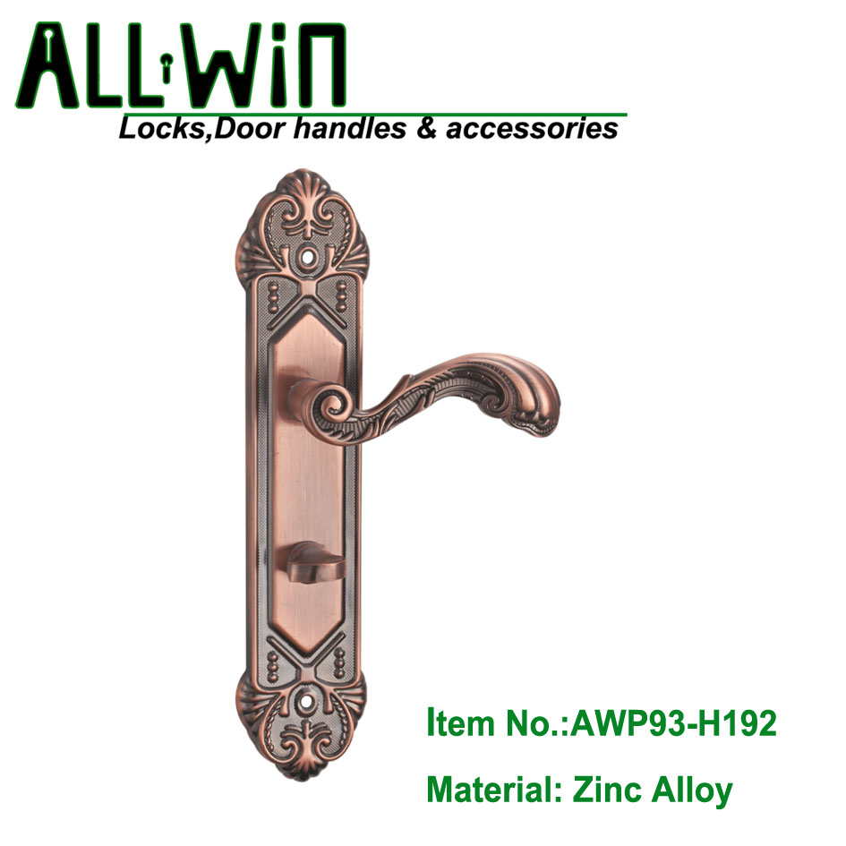 AWP93-H192 Dubai Ancient Anti-theft Door Lock on Panel