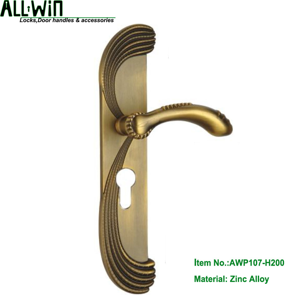 AWP107-H200 New Design High Quality Zinc Mortise Big Panel Lock Handle