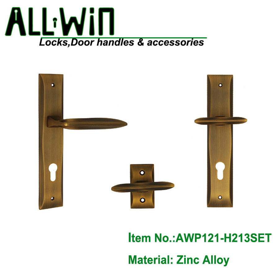 AWP121-H213SET Egypt Zinc Door Handle Factory