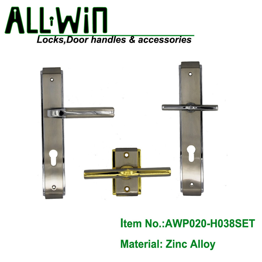 AWP020-H038SET Modern 5 set Egypt Zinc Door Handle