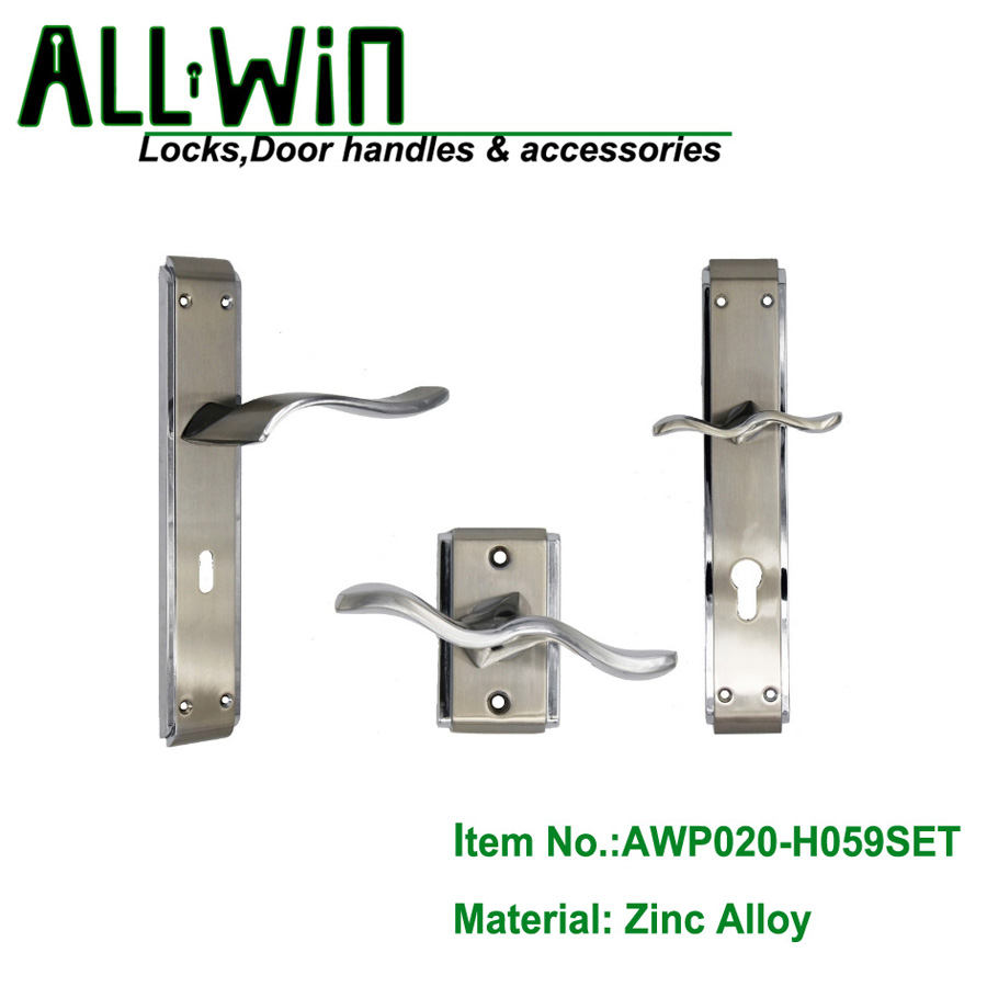 AWP020-H059SET Egypt Modern Zinc Door Handle