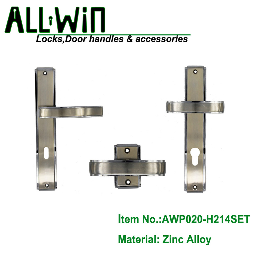AWP020-H214SET Egypt Modern Zinc Door Handle