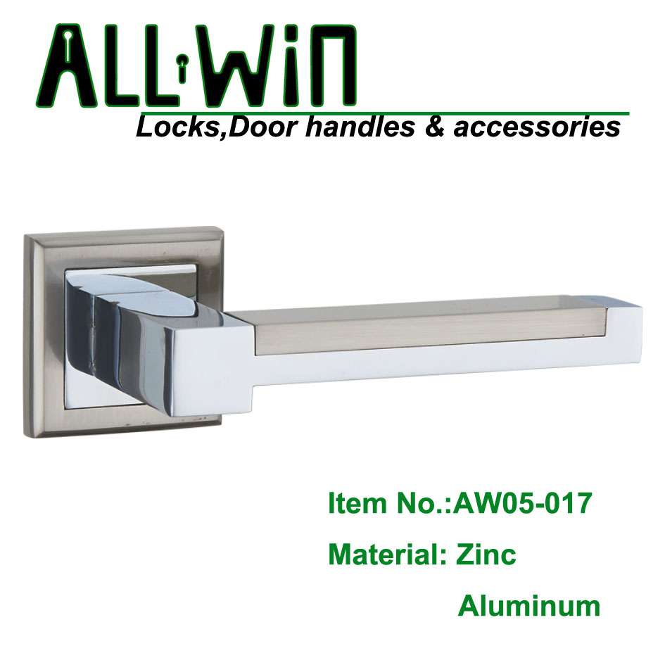 AW05-017 Square Shaped Aluminum Door Handle