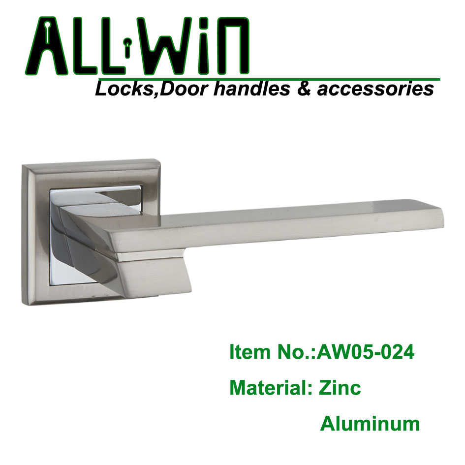 AW05-024 High Quality Aluminum Door Handle Levers