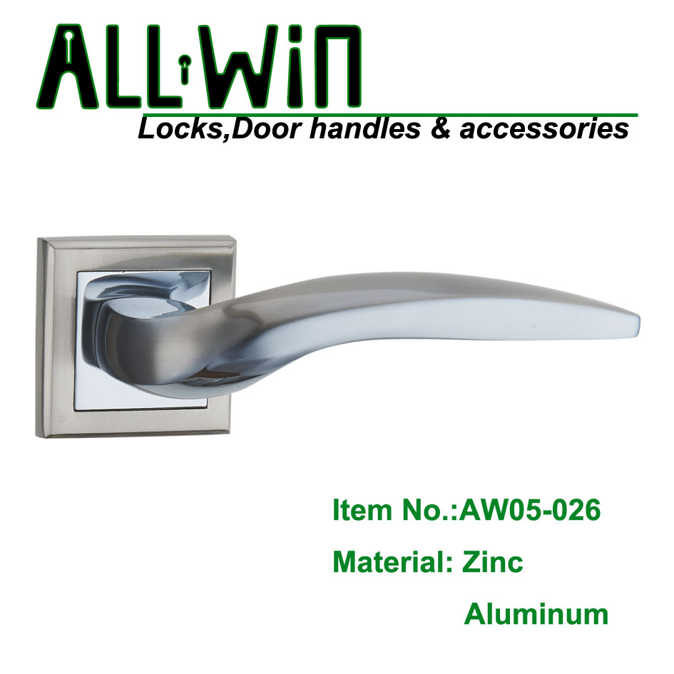 AW05-026 Aluminum Door Handle Levers Wholesale