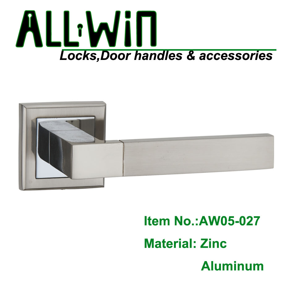 AW05-027 european aluminum door handle lock