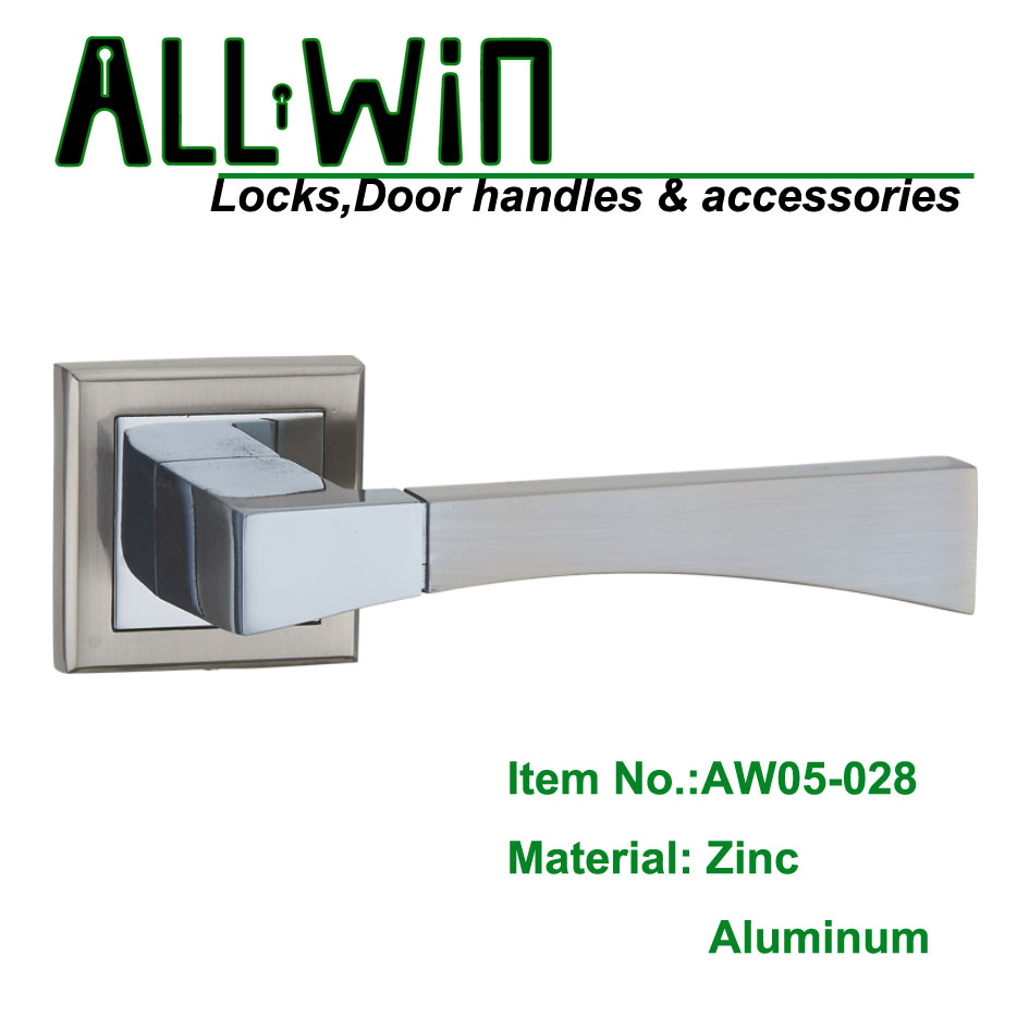 AW05-028 european interior Aluminum doors handles
