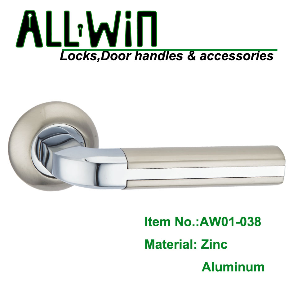 AW01-038 contemporary aluminum door handles