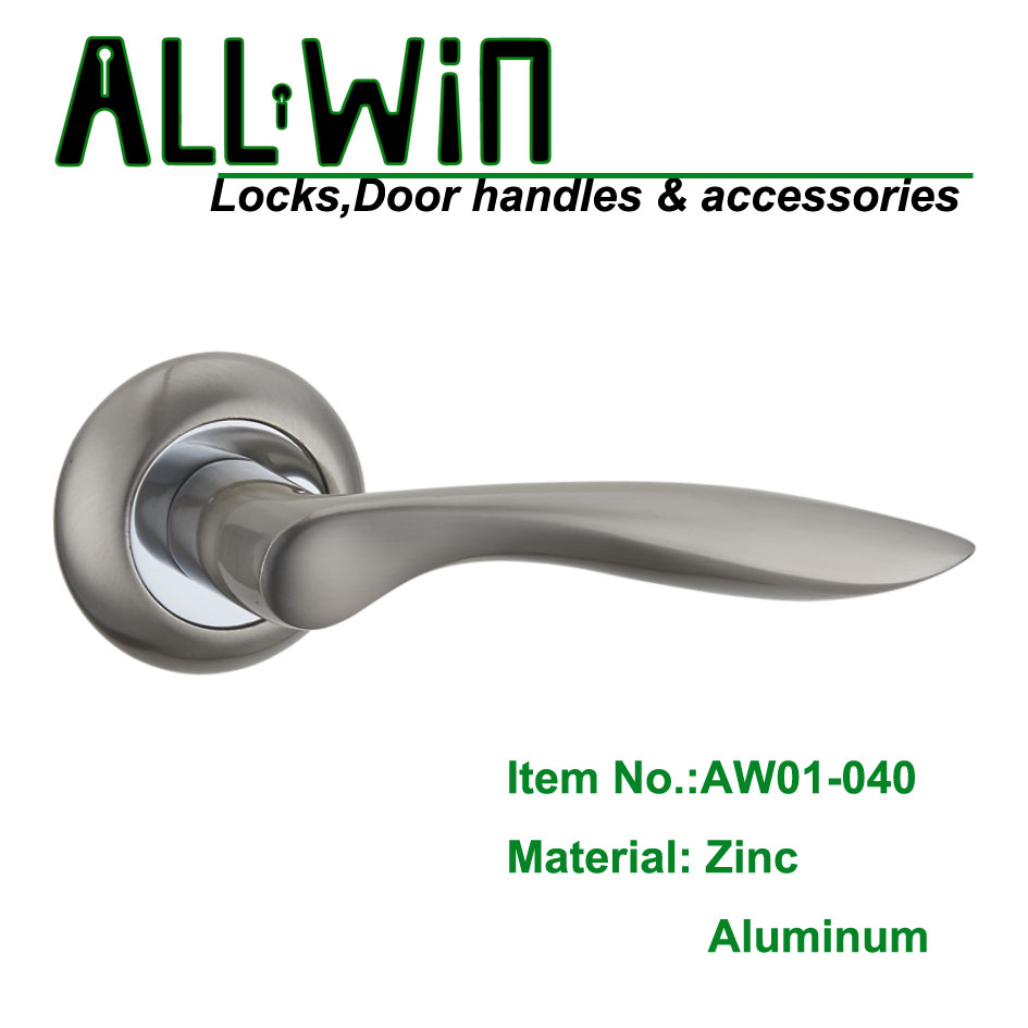 AW01-040 Aluminum door lever handle lock