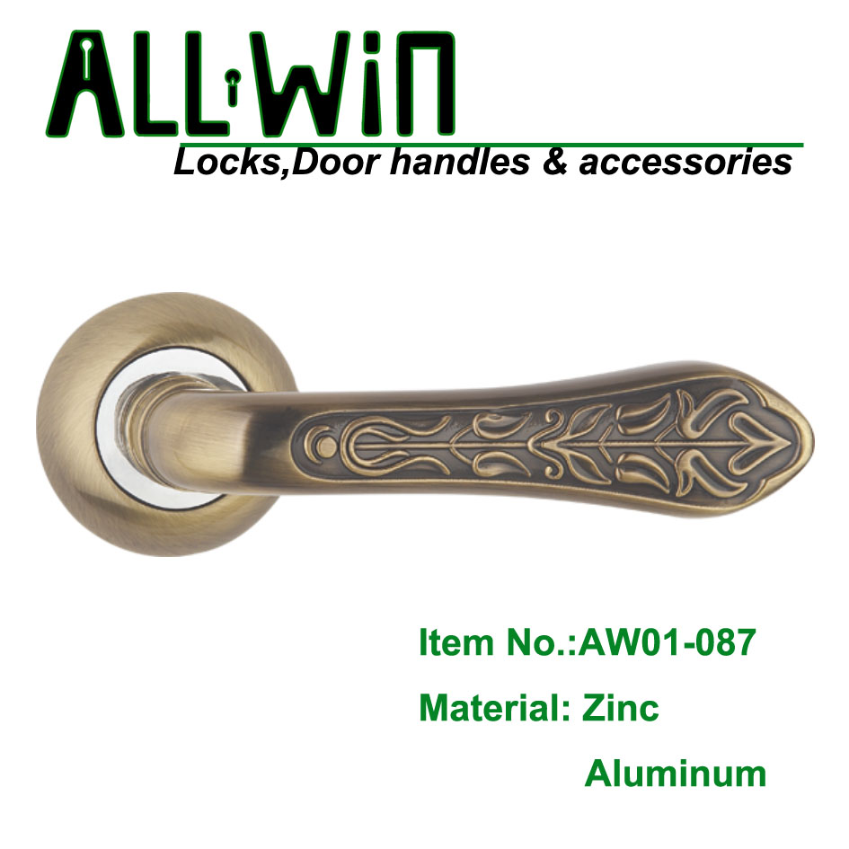 AW01-087 Aluminum Alloy Ancient Door Handle