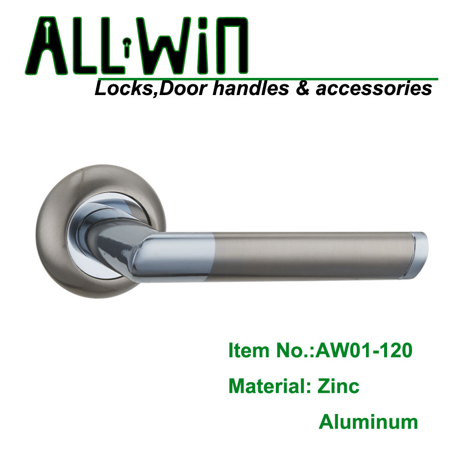 AW01-120 Poland Design Aluminum Door Lever Handle