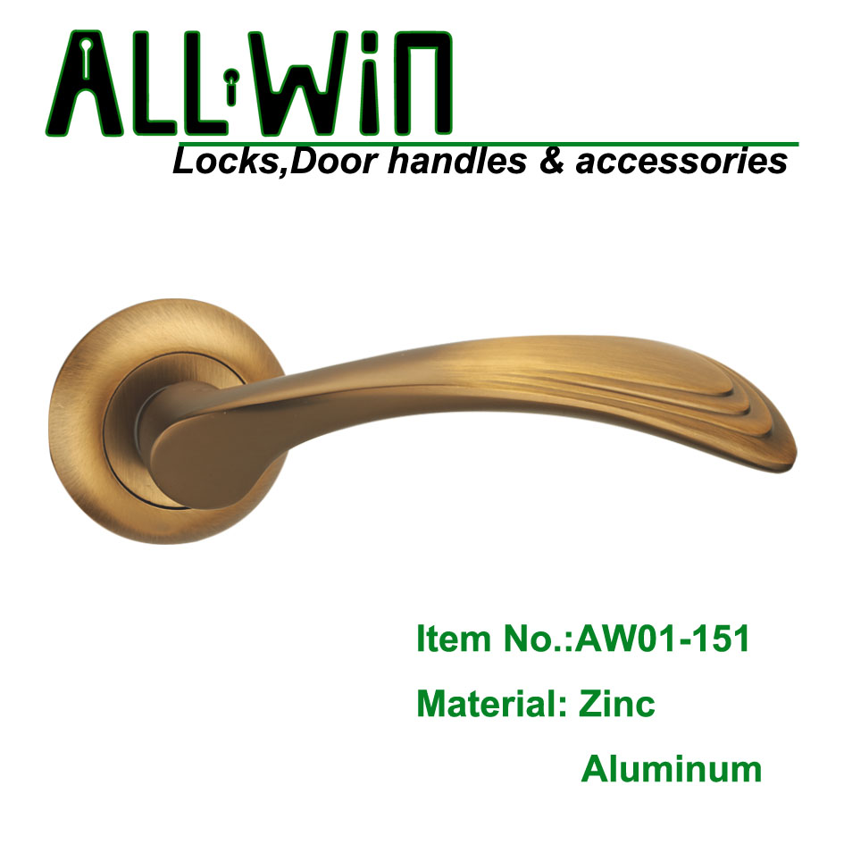AW01-151 Best Selling Aluminum Door Handle Locks Made In China