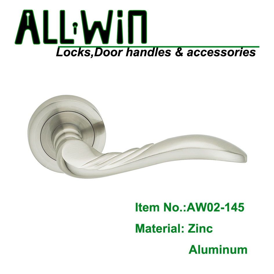 AW02-145 Best Selling aluminum door handle lock