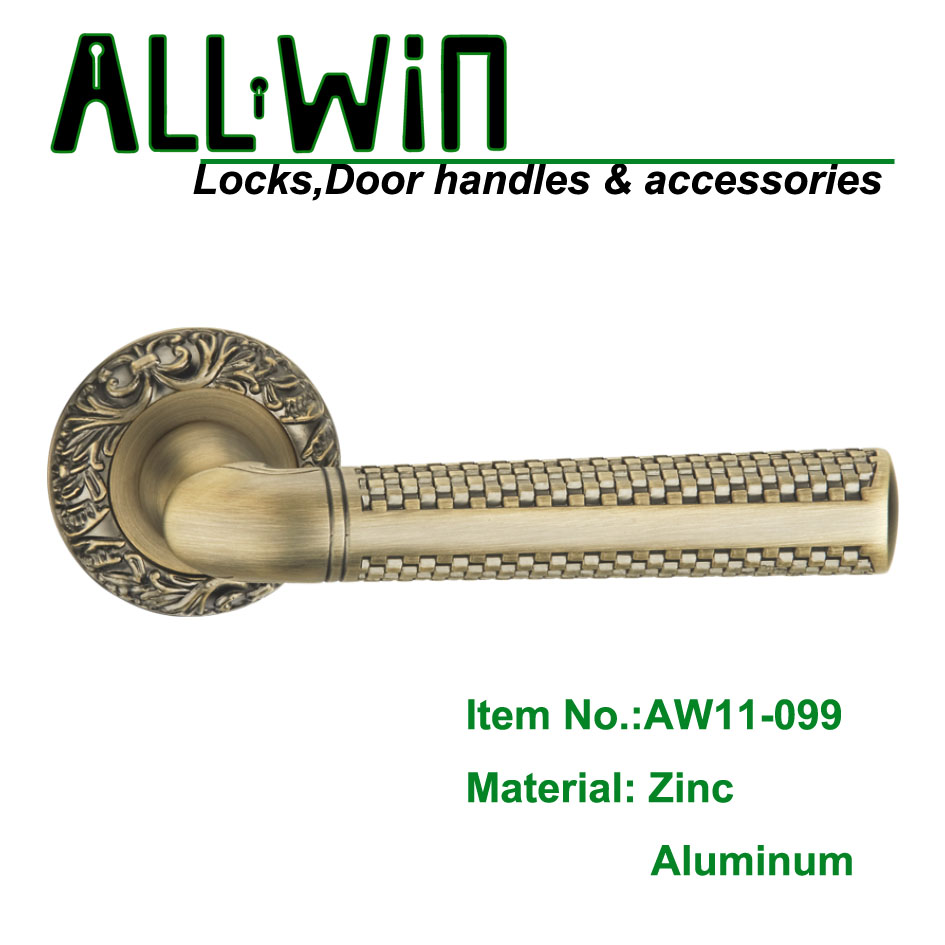 AW11-099 Cheap Aluminum Zinc Door Handle