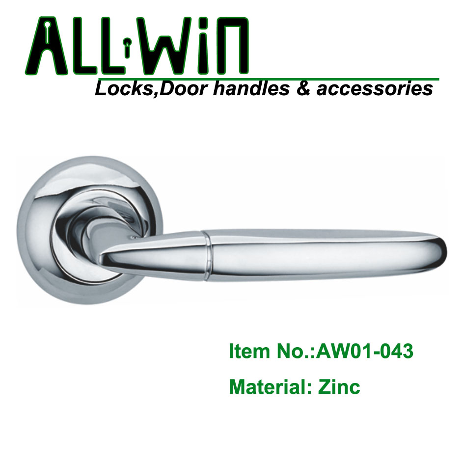 AW01-043 door handle lock for wooden door